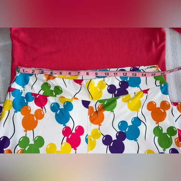 Disney Parks Meet me on Main street balloons matching t-shirt and leggings set L - Picture 8 of 9